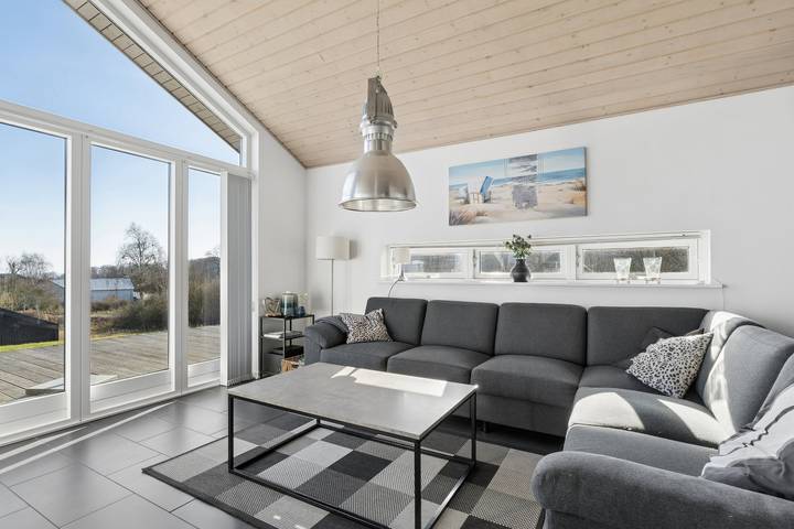Ferienhaus für 10 Personen, mit Terrasse und Garten sowie Sauna und Ausblick in Nørre Kettingskov - 3
