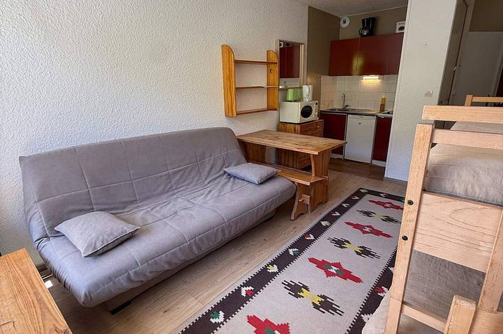 Gîte pour 3 personnes, avec terrasse, animaux acceptés dans Office De Tourisme Des Sept Laux