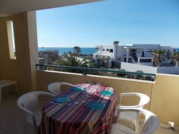 Gîte pour 6 personnes, avec terrasse et piscine, animaux acceptés dans Plage Rochelongue