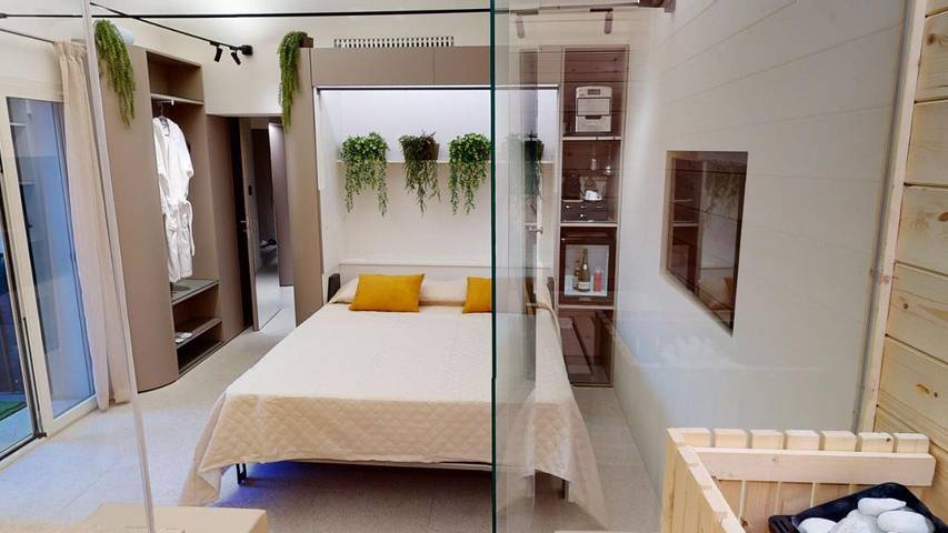 Maison d’hôte pour 2 personnes, avec sauna et terrasse ainsi que piscine et vue à Palerme - 4