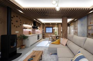 Gîte pour 4 personnes, avec vue et terrasse à Valcarlos