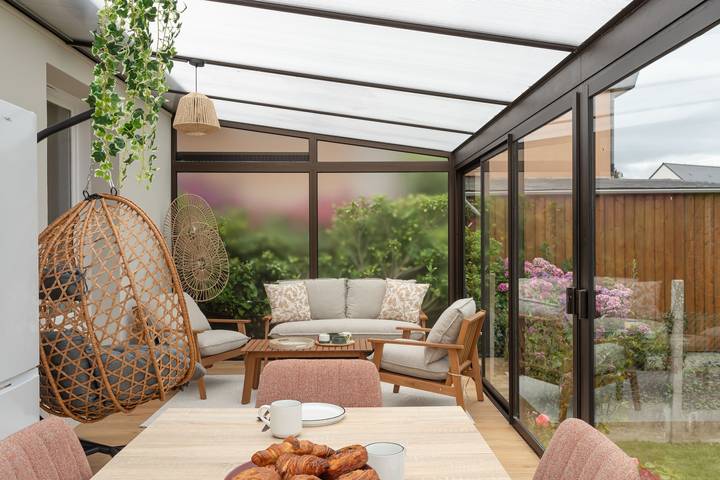 Ferienhaus für 10 Personen mit Terrasse in La Richardais, Saint-Malo und Umgebung