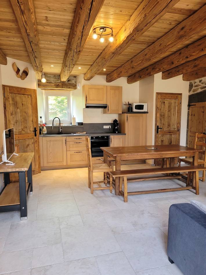 Charmantes Haus in Alleuze – 90 m² mit Terrasse in Alleuze, Region Saint-Flour
