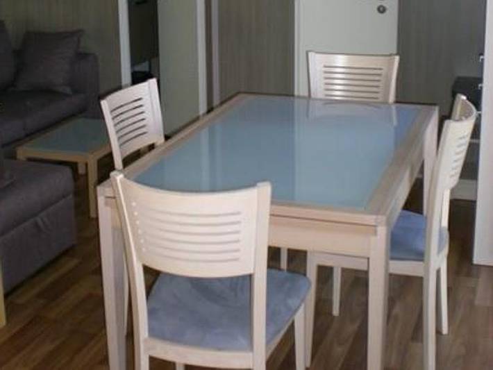 Camping Entre Terre et Mer  - Mobilheim 4 personen - Mobilheim Privilège (2 Zimmer) in Pont-Scorff, Côte des Mégalithes