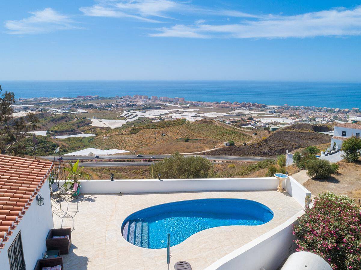 Ferienhaus für 6 Personen mit Meerblick in Torrox, Costa del Sol