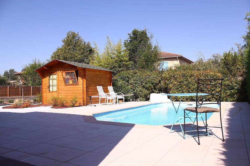 Dormitorio con Sd en la planta baja de una villa in Saint-Jean, Alto Garona