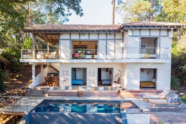 Villa pour 10 personnes, avec terrasse et jardin dans Le Moulleau