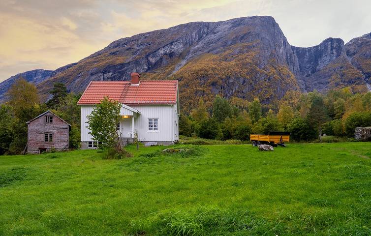 Ferienhaus für 9 Personen, mit Terrasse und Garten sowie Ausblick, mit Haustier in Møre og Romsdal - 3