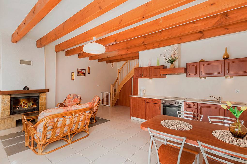 Reihenhaus Kusiak in Łukęcin, Polnische Ostsee