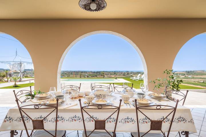 Location de vacances pour 8 personnes, avec balcon/terrasse et balcon à Menfi - 4