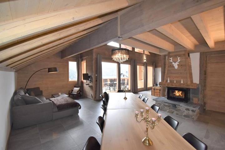 Chalet pour 14 personnes, avec sauna ainsi que terrasse et vue à Vaujany - 3