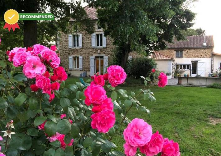 Chambre d’hôte pour 2 personnes, avec Terrasse ainsi que Jardin et Vue