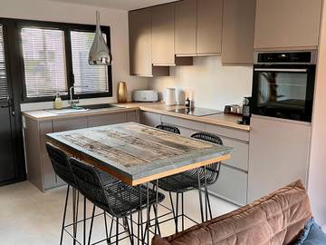 Gîte pour 2 personnes, avec terrasse dans Plage du Nau