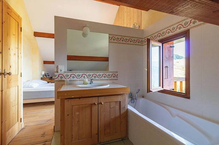 Chalet pour 12 personnes, avec balcon et jardin à Villard-Reculas - 3