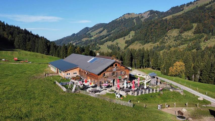 Chambre d’hôtes pour 4 personnes, avec terrasse ainsi que jardin et vue, animaux acceptés à Hittisau - 2
