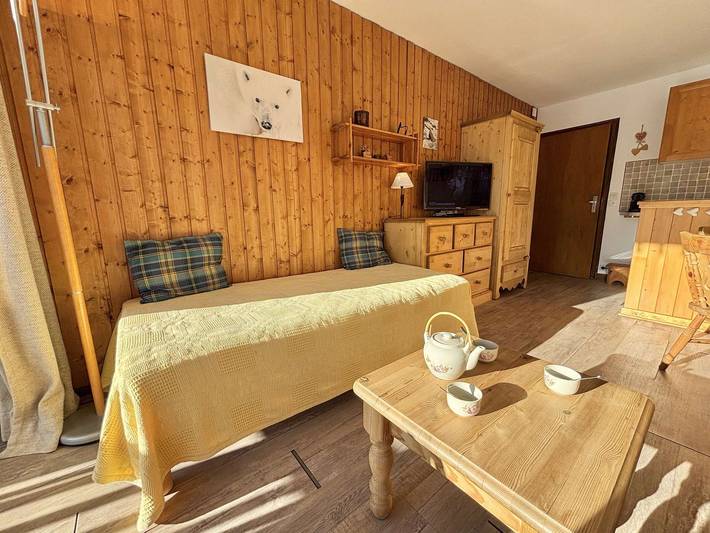 Ganze Wohnung, Gemütliches Studio in Notre-Dame-de-Bellecombe in Notre-Dame-de-Bellecombe, Albertville und Umgebung