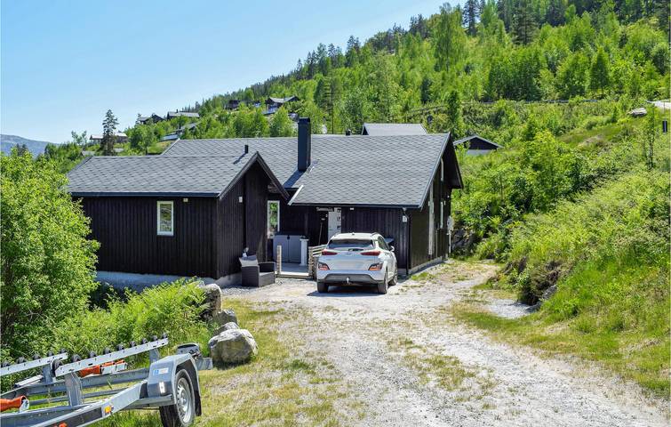 Ferienhaus für 9 Personen, mit Garten und Terrasse sowie Ausblick, mit Haustier
