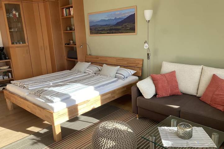 Ferienwohnung für 2 Personen, mit Pool und Balkon in Oy-Mittelberg - 2