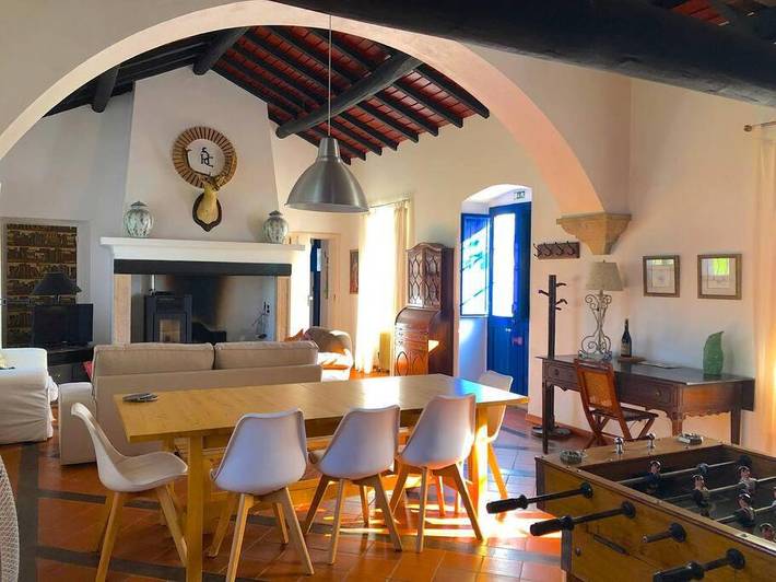 Casa rural para 4 personas, con Terraza y Jardín además de Piscina y Vistas en Portalegre
