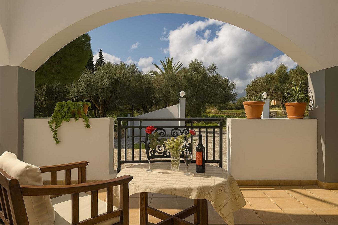 Appartamento intero, Appartamento vacanze per 5 persone con balcone/terrazza in Ampelokipoi (Zante), Zante
