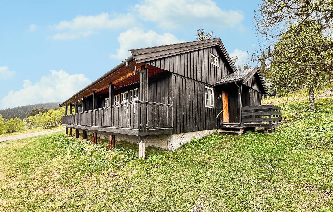 Ferienhaus für 6 Personen mit Terrasse in Nord-Fron