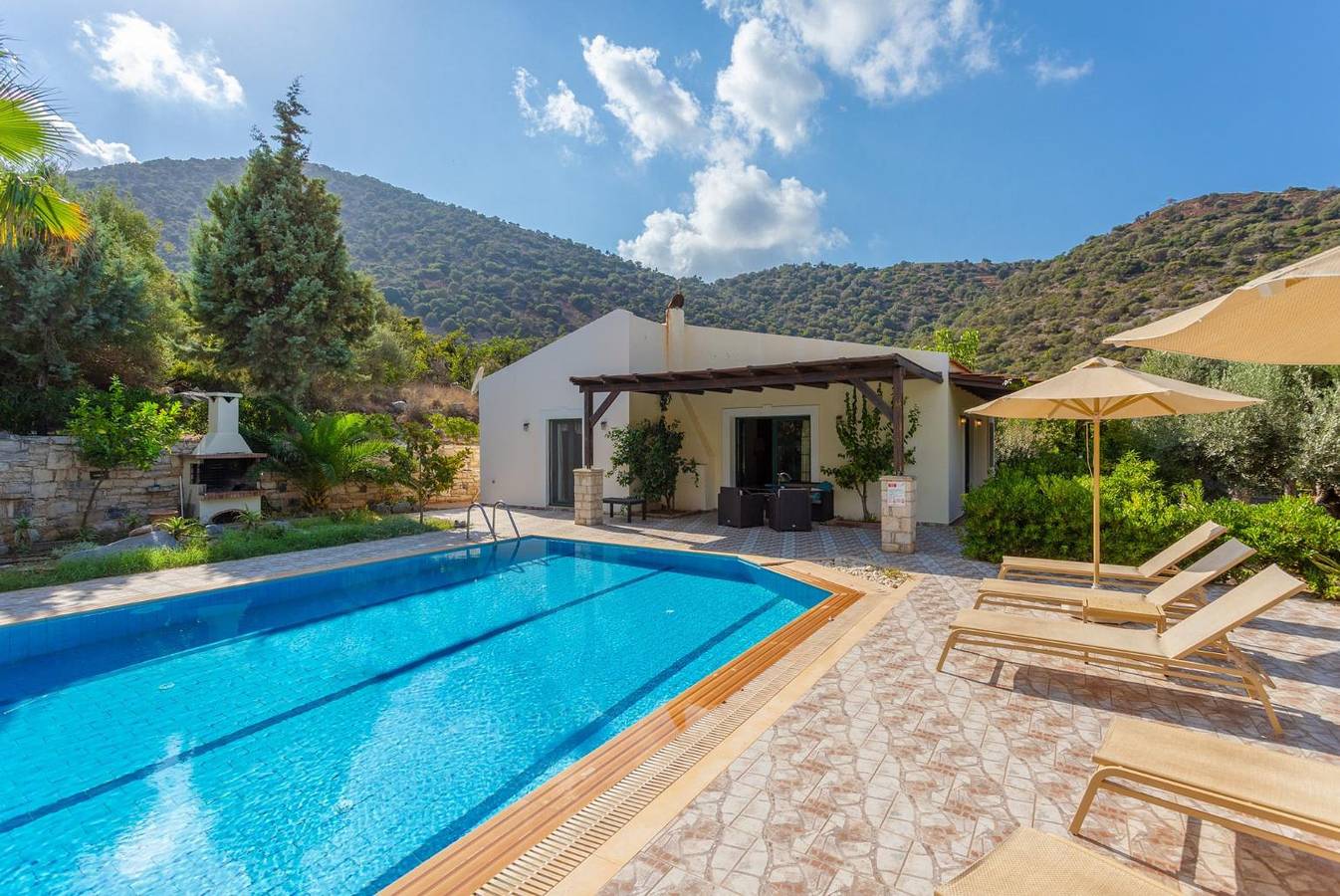 Villa für 5 Personen mit Terrasse in Rethymno und Umgebung