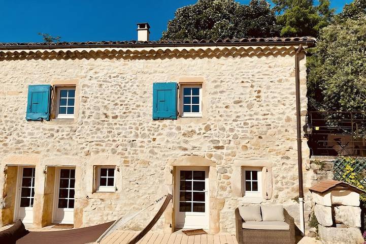 Maison de vacances pour 8 personnes, avec piscine ainsi que jardin et balcon - 1