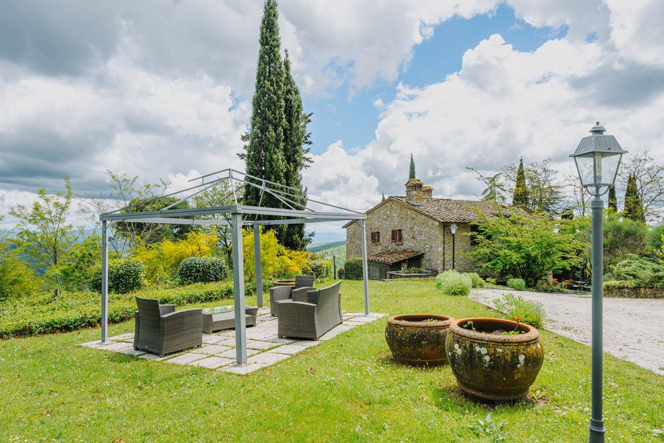 Landhaus für 2 Personen mit Garten in San Gimignano, Siena Provinz