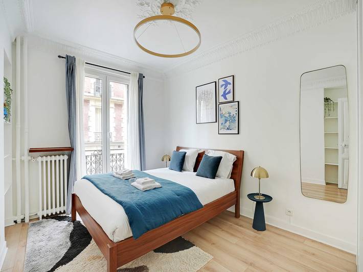 Ganze Wohnung, Modernes Apartment - 2 Schlafzimmer/6 Personen in 14e Arrondissement, Paris