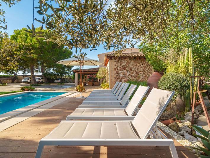 Casa rural para 8 personas, con jardín en Inca - 3