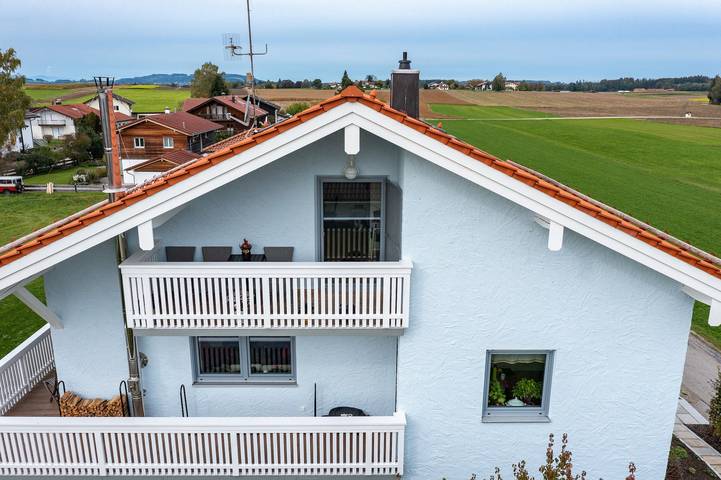 Ferienwohnung für 6 Personen, mit Balkon und Terrasse in Gstadt am Chiemsee - 4