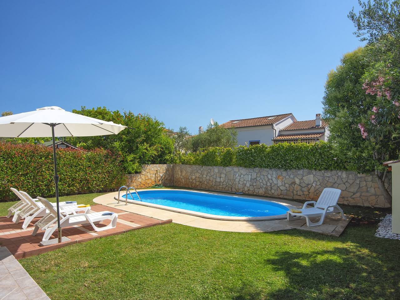 Ferienhaus in Banjole am Meer in Banjole, Südküste Istrien