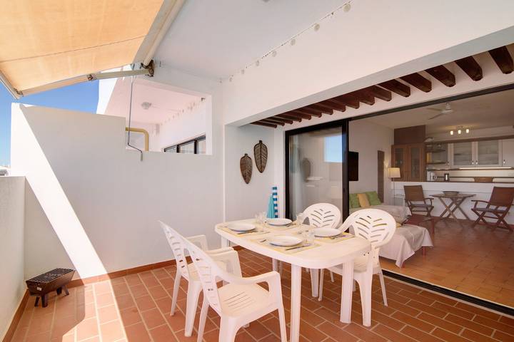 Ganze Wohnung, Ferienwohnung 'Cabanas Mar 95' mit Meerblick, Balkon und Wlan in Cabanas de Tavira, Conceição e Cabanas de Tavira