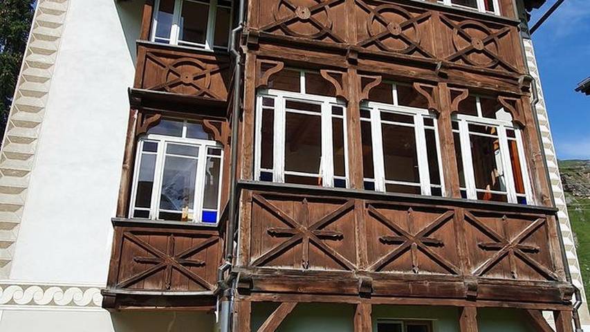 Gîte pour 4 personnes, avec jardin à Bivio