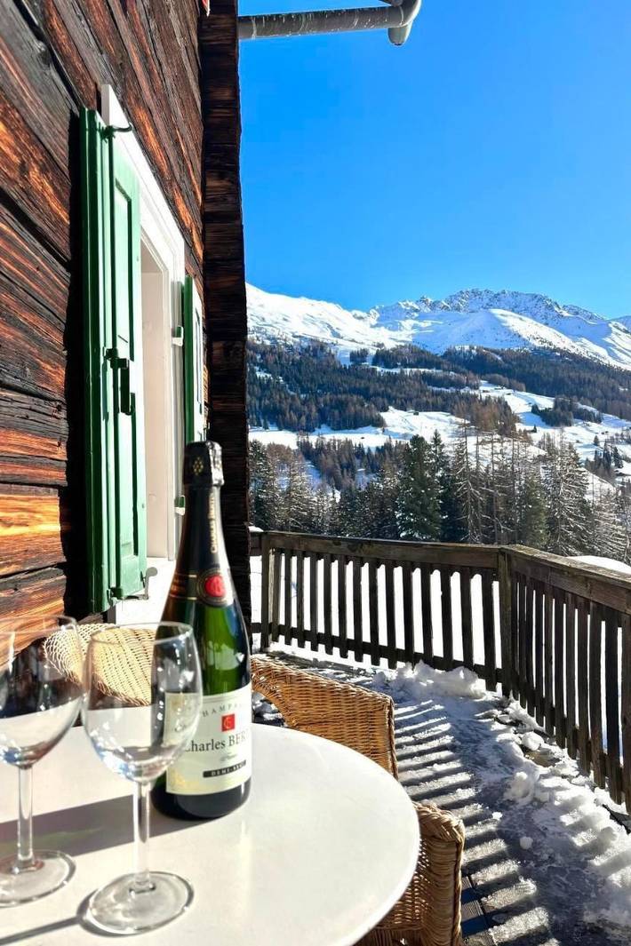Ferienhaus für 6 Personen, mit Terrasse und Garten sowie Ausblick in Davos - 4