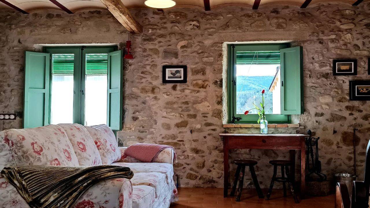 Casa de vacaciones para 9 personas con balcón in Mieres, Garrotxa