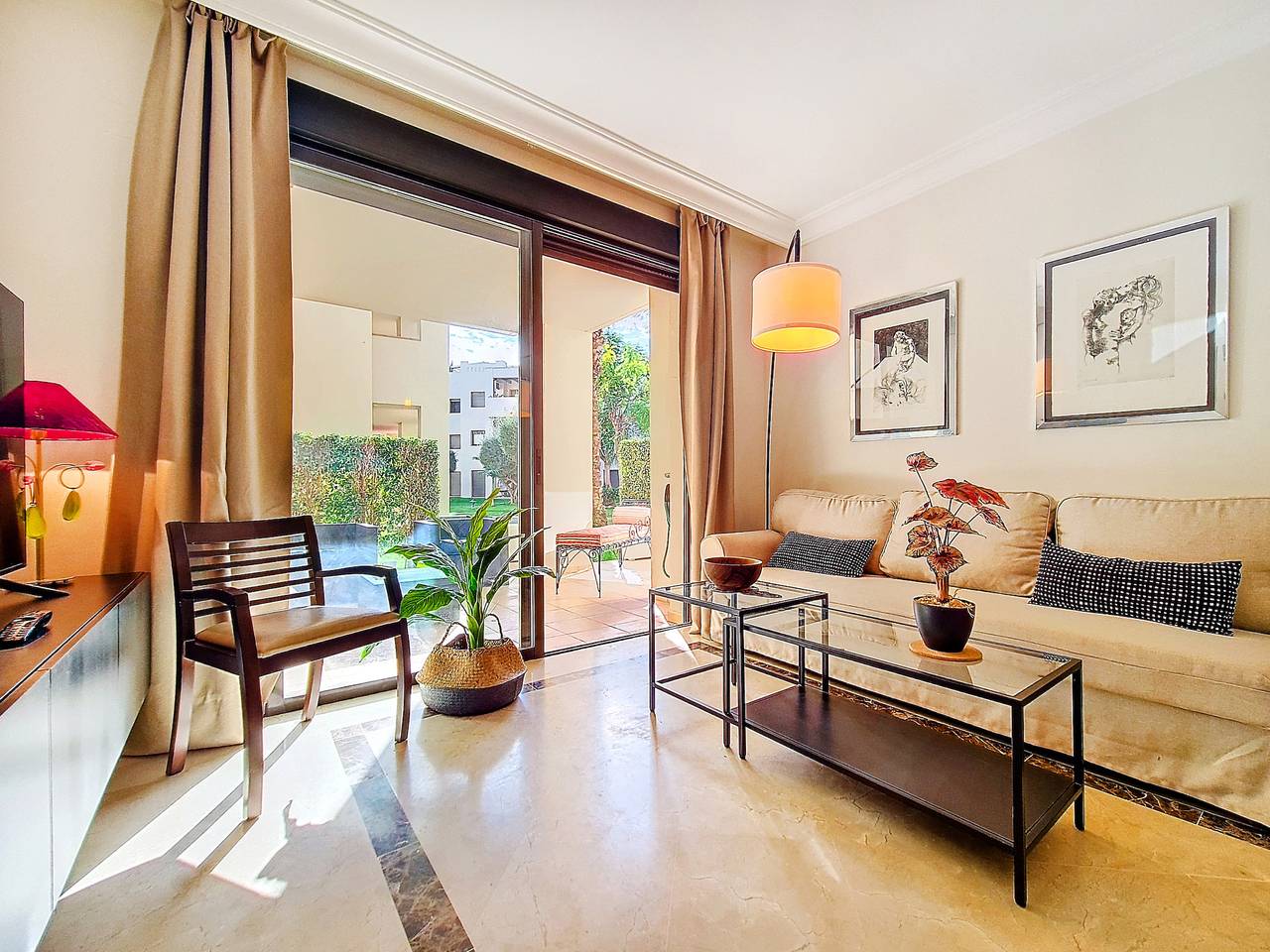 Hel leilighet, Ferieleilighet for 6 personer med terrasse in Roda Golf, San Javier