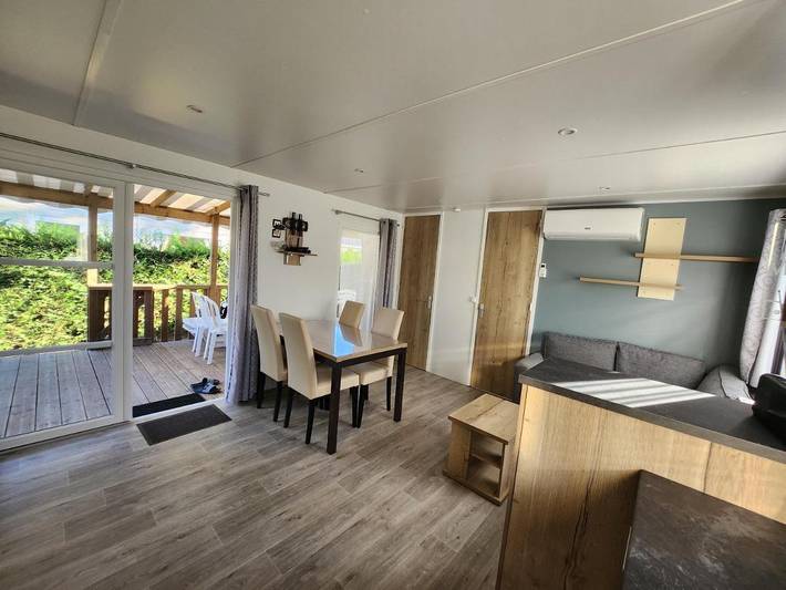 Parc de vacances pour 5 personnes, avec jardin ainsi que bassin pour enfant et piscine en Charente-Maritime - 3