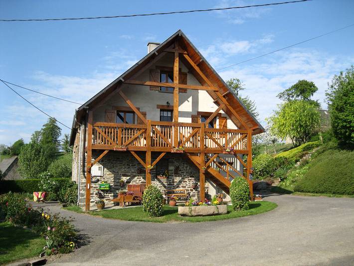 Gîte pour 5 personnes, avec Balcon et Jardin