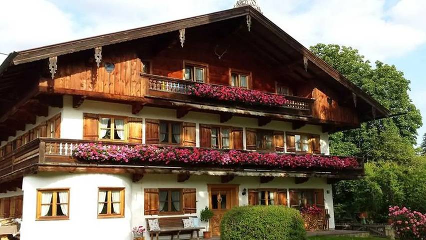 Bauernhof für 2 Personen, mit Balkon und Garten am Tegernsee