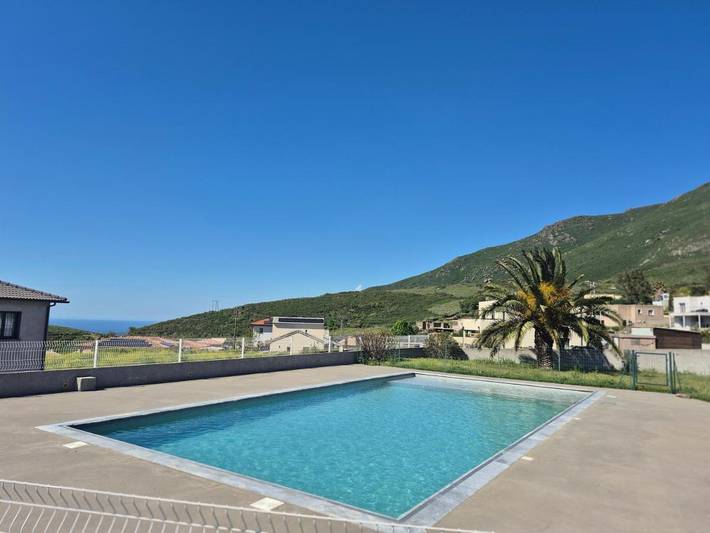 Gîte pour 6 personnes, avec vue ainsi que piscine et terrasse à Olmeta-di-Tuda - 3