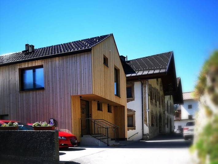 Chalet für 9 Personen, mit Balkon in Ladis