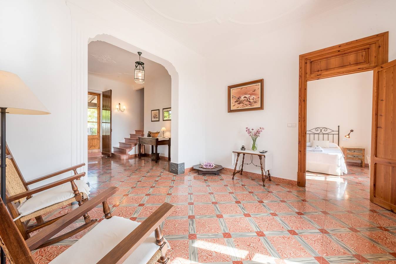 Finca Son Rossinyol für 12 Personen mit privatem Pool und Wlan in Campos, Mallorca Süden