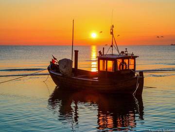 Ferienwohnung für 2 Personen, mit Garten und Terrasse im Stettiner Haff