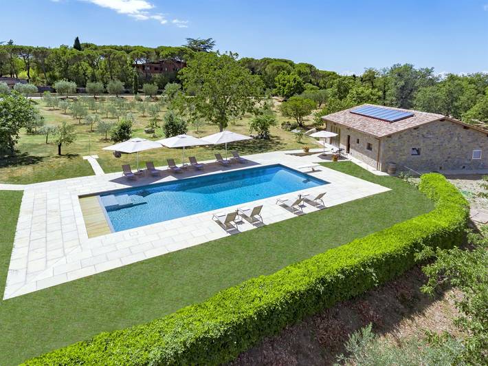 Location de vacances pour 10 personnes, animaux acceptés à Radda in Chianti