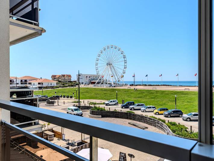 Ferienwohnung für 4 Personen, mit Meerblick und Balkon in Biscarrosse Plage
