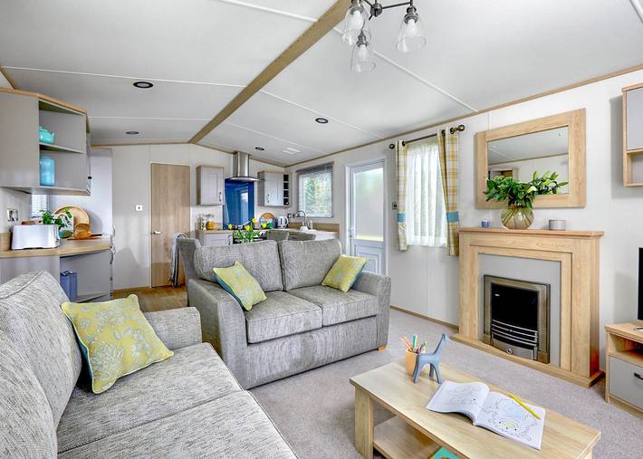 Caravan for 4 people in Yorkshire