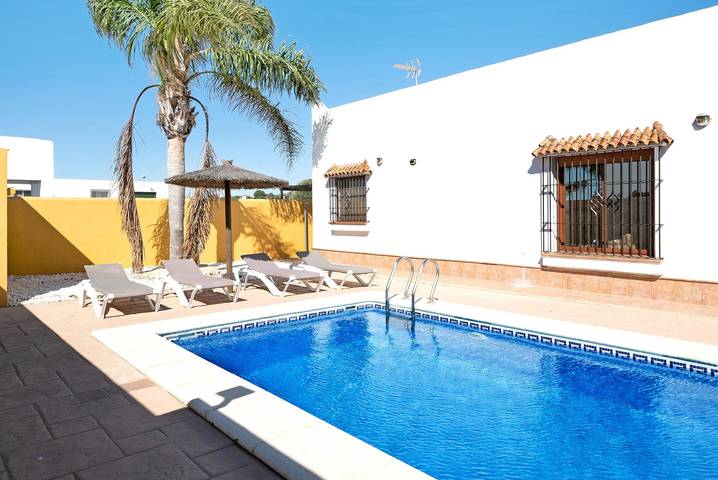 Ferienhaus "Casa La Vigía" mit Privatem Pool, Privaten Terrassen und WLAN in Conil de la Frontera, Costa de la Luz