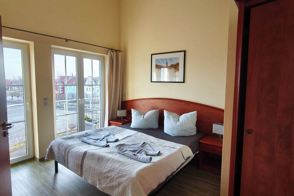 Pension Hafenblick - Zimmer mit Balkon in Barth, Vorpommern-Rügen