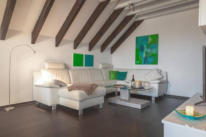 Ferienhaus für 6 Personen, mit Balkon und Ausblick, kinderfreundlich im Münsterland